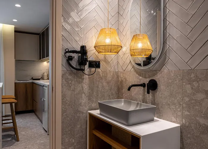 アパートホテル The 8 Keys スカラ・ポタミアス